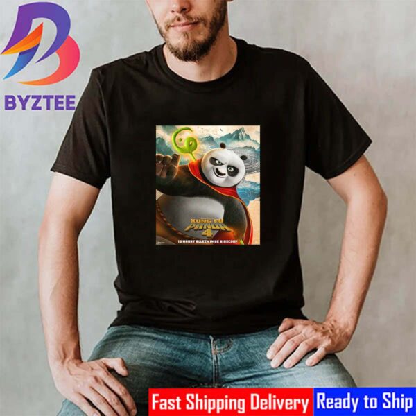 Master Po In Kung Fu Panda 4 2024 New Poster Vintage T-Shirt