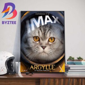 Official Argylle IMAX Poster Art Decor Poster Canvas