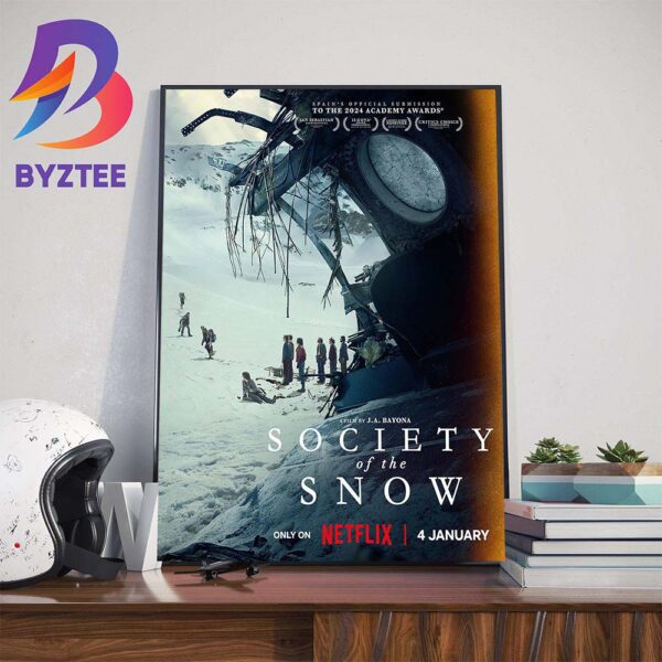 Official Poster For Society Of The Snow Of J A Bayona Art Decorations Poster Canvas