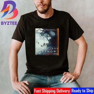 Official Poster For Society Of The Snow Of J A Bayona Vintage T-Shirt