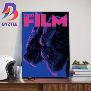 Official Poster Godzilla x Kong The New Empire On Total Film Cover Art Decorations Poster Canvas