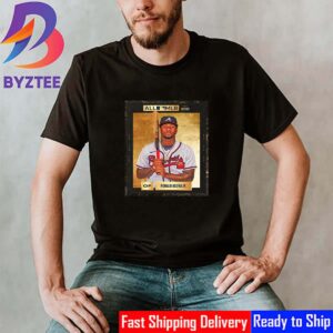 Ronald Acuna Jr Winning 2023 All-MLB First Team Vintage T-Shirt