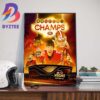 San Francisco 49ers Back On Top Of The NFC And NFC Champions 2023 Art Decor Poster Canvas