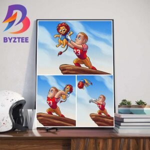 San Francisco 49ers Knock Out Detroit Lions And Advance To The Super Bowl LVIII Art Decor Poster Canvas