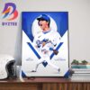 Shohei Ohtani The 2023 All-MLB First Team Starting Rotation Art Decorations Poster Canvas