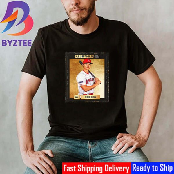 Shohei Ohtani Winning 2023 All-MLB First Team Vintage T-Shirt