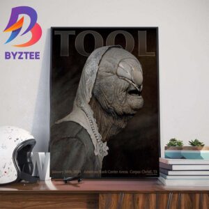 TOOL effing TOOL Corpus Christi TX At The American Bank Center With Elder January 30th 2024 Art Decor Poster Canvas