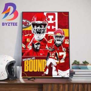 The Kansas City Chiefs Defeating The Baltimore Ravens 17-10 And Back To The Super Bowl Art Decor Poster Canvas