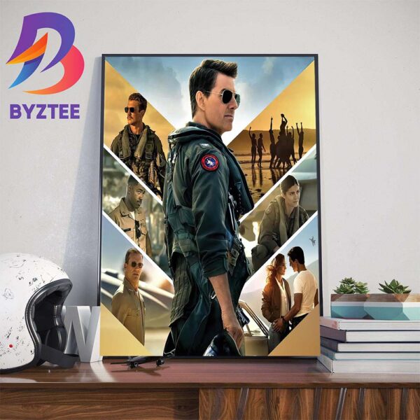 Top Gun 3 Official Poster 3 With Starring Tom Cruise Art Decor Poster Canvas