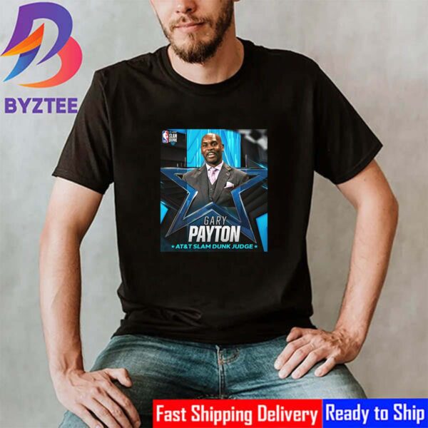 2024 AT and T Slam Dunk Judge Is Gary Payton Vintage T-Shirt