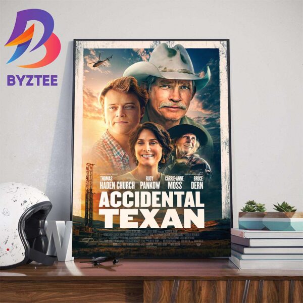Accidental Texan Official Poster Art Decorations Poster Canvas