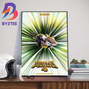 Awkwafina As Zhen In Kung Fu Panda 4 Official Poster Art Decorations Poster Canvas