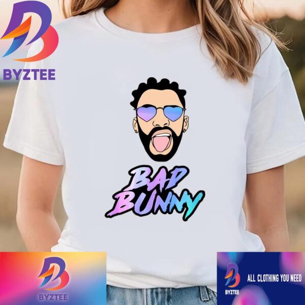 Bad Bunny Face Vintage T-Shirt