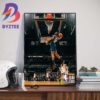 Bennedict Mathurin Is Panini Rising Stars MVP 2024 NBA All-Star Art Decorations Poster Canvas