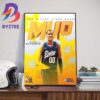 Bennedict Mathurin Wins NBA Panini Rising Stars MVP Art Decorations Poster Canvas