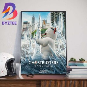 Big Freeze In Ghostbusters Frozen Empire Movie Art Decorations Poster Canvas