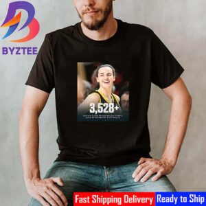 Caitlin Clark Breaks The All-Time D1 Womens NCAA Scoring Record Vintage T-Shirt