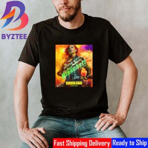 Cate Blanchett as Lilith in Borderlands Official Poster Vintage T-Shirt