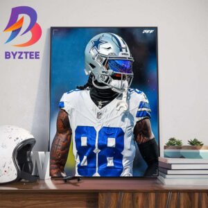 CeeDee Lamb 189 Touches Gaining 10 Plus Yards Since 2021 Art Decorations Poster Canvas