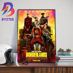 Chaos Loves Company The Live-Action Borderlands Official Poster Movie Art Decor Poster Canvas
