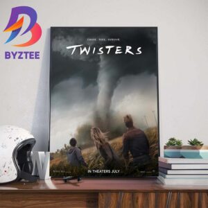 Chase Ride Survive Twisters Official Poster Art Decorations Poster Canvas