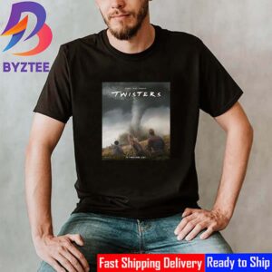 Chase Ride Survive Twisters Official Poster Vintage T-Shirt