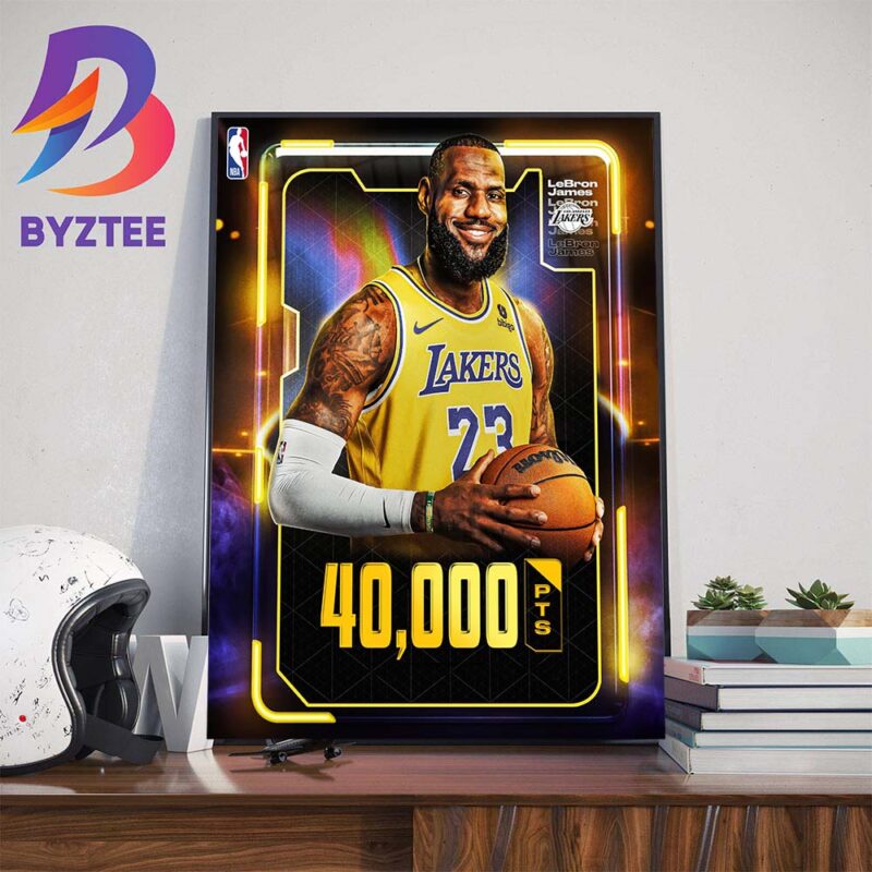 Congrats King James LeBron James Reach 40000 Points In NBA With