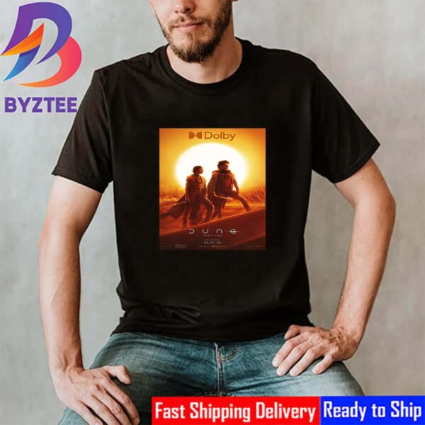 Dune Part Two Dolby Cinema Official Poster Vintage T-Shirt