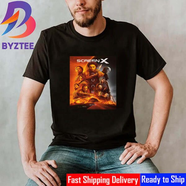 Dune Part Two ScreenX Official Poster Vintage T-Shirt