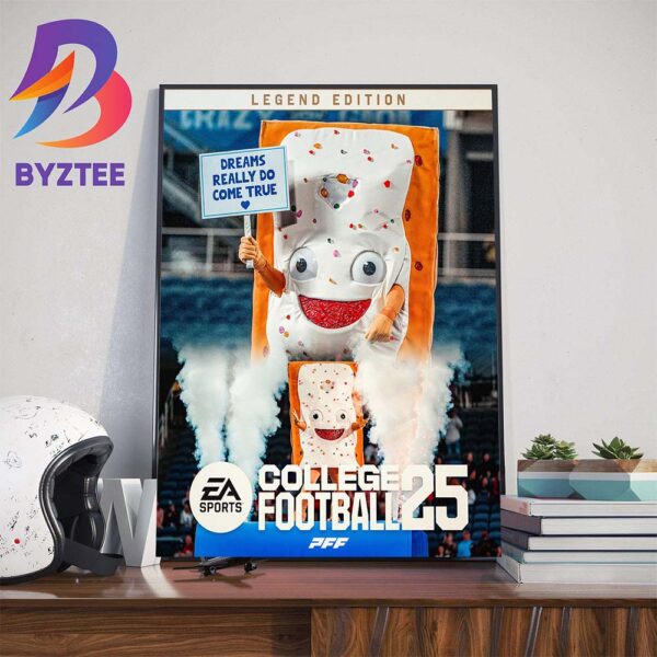 EA Sports PFF College Football 25 Legend Edition Art Decorations Poster Canvas