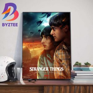 Fight For What You Love At All Cost Stranger Things The Final Season New Poster Movie Art Decorations Poster Canvas
