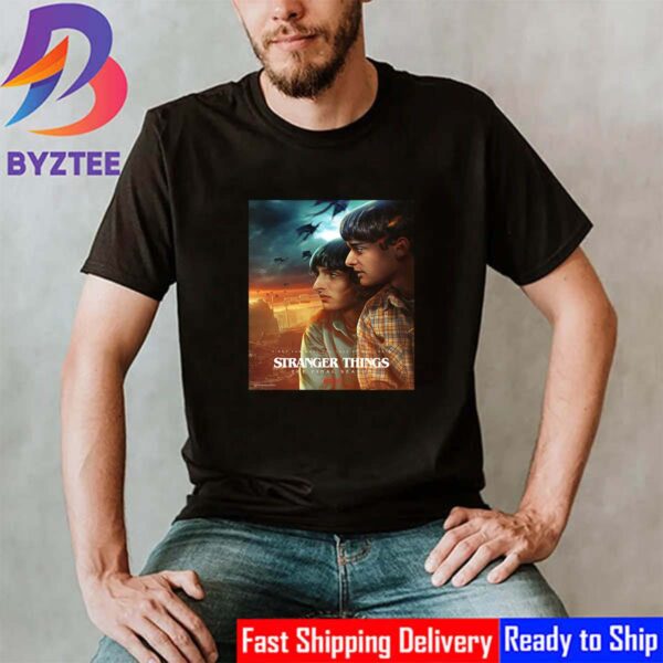 Fight For What You Love At All Cost Stranger Things The Final Season New Poster Movie Vintage T-Shirt