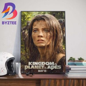 Freya Allan as Nova In Kingdom Of The Planet Of The Apes Official Poster Art Decorations Poster Canvas