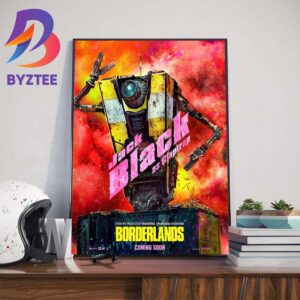 Jack Black as Claptrap in Borderlands Official Poster Art Decor Poster Canvas