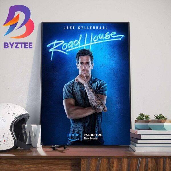 Jake Gyllenhaal In Road House Movie Art Decorations Poster Canvas