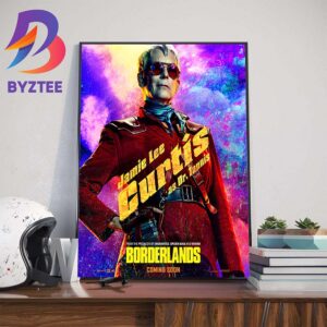 Jamie Lee Curtis as Dr Patricia Tannis in Borderlands Official Poster Art Decor Poster Canvas
