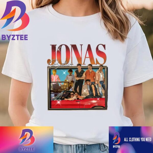 Joe Jonas Nick Jonas Kevin Jonas Jonas Brother Vintage T-Shirt