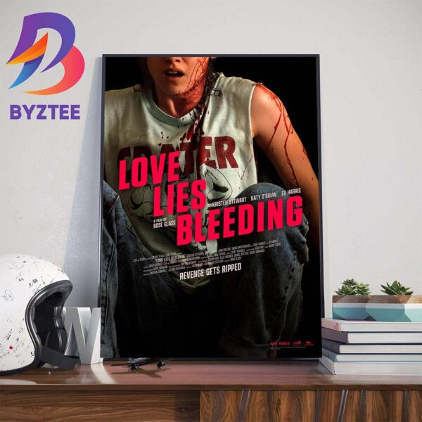 Love Lies Bleeding Of A24 Official Poster Art Decorations Poster Canvas