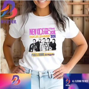 New Kids On The Block New Kids On The Block Magic Summer 2024 Tour Vintage T-Shirt