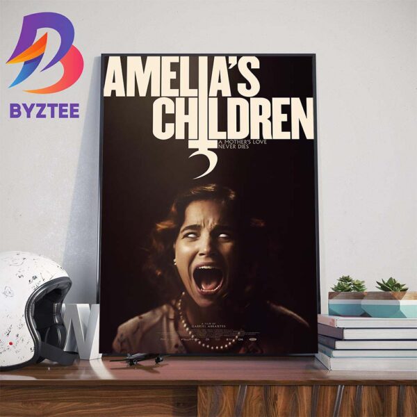Official Poster Amelias Children With Starring Brigette Lundy-Paine and Alba Baptista Art Decorations Poster Canvas