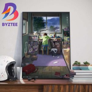 Official Poster For Look Back Anime Movie Adaptation Of Tatsuki Fujimoto One-Shot Manga Art Decorations Poster Canvas