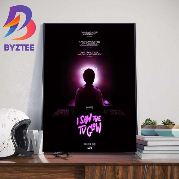 Official Poster I Saw the TV Glow Art Decorations Poster Canvas