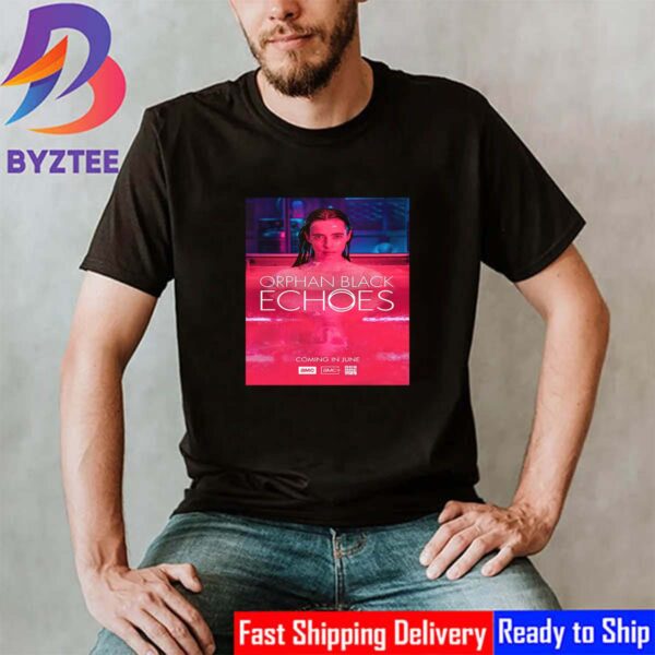 Official Poster Orphan Black Echoes With Starring Krysten Ritter Vintage T-Shirt