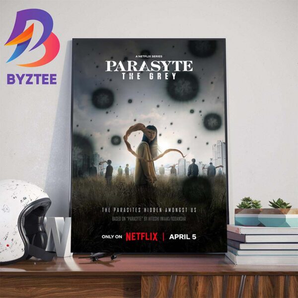Official Poster Parasyte The Grey The Parasites Hidden Amongst Us Art Decorations Poster Canvas