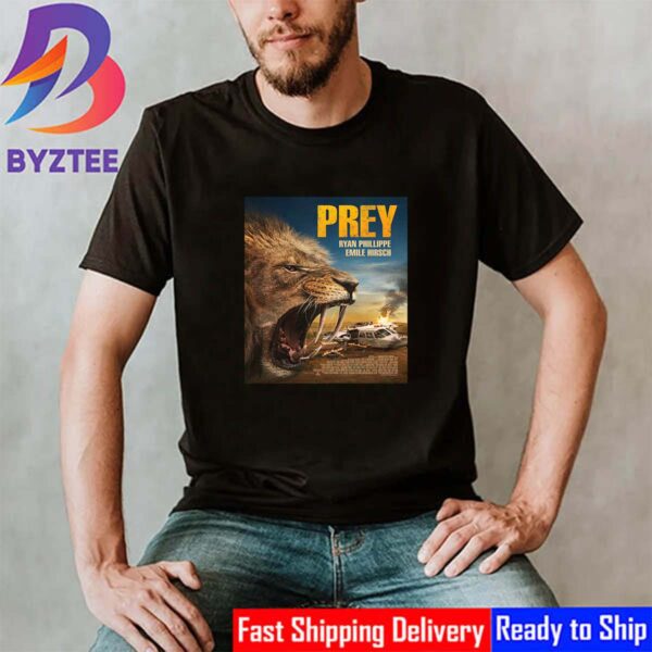 Official Poster Prey Movie With Starring Ryan Phillippe And Emile Hirsch Vintage T-Shirt