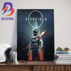Official Poster Starfield Game On PS5 Art Decorations Poster Canvas