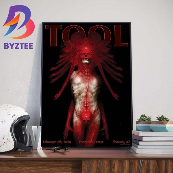 TOOL Effing TOOL Night One At The Footprint Center In Phoenix AZ With ELDER February 9th 2024 Art Decorations Poster Canvas