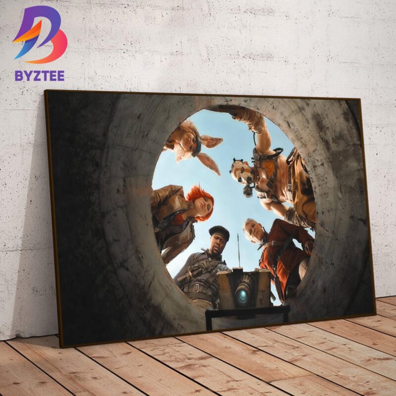 The Cast of Borderlands 2024 Movie Art Decor Poster Canvas Byztee