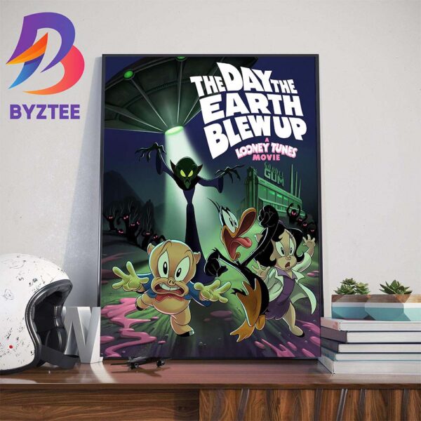 The Day The Earth Blew Up A Looney Tunes Movie Official Poster Art Decorations Poster Canvas