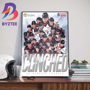 2024 Kelly Cup Playoffs Is Back For Adirondack Thunder Wall Decor Poster Canvas